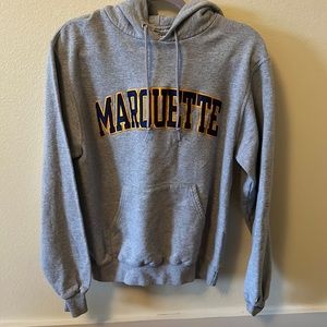 marquette hoodie small